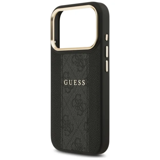 iPhone 17 Pro Guess 4G Stripe MagSafe fekete tok - 6