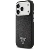 iPhone 17 Pro Guess Glitter Triangle Logo MagSafe fekete tok thumbnail