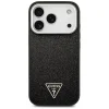 iPhone 17 Pro Guess Glitter Triangle Logo MagSafe fekete tok thumbnail