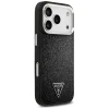 iPhone 17 Pro Guess Glitter Triangle Logo MagSafe fekete tok thumbnail