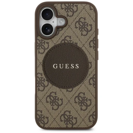iPhone 17 Guess 4G Circle Classic Logo MagSafe tok barna - 3