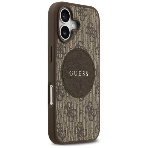 iPhone 17 Guess 4G Circle Classic Logo MagSafe tok barna - 4