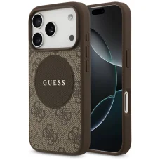 iPhone 17 Pro Guess 4G Circle Classic Logo MagSafe tok barna