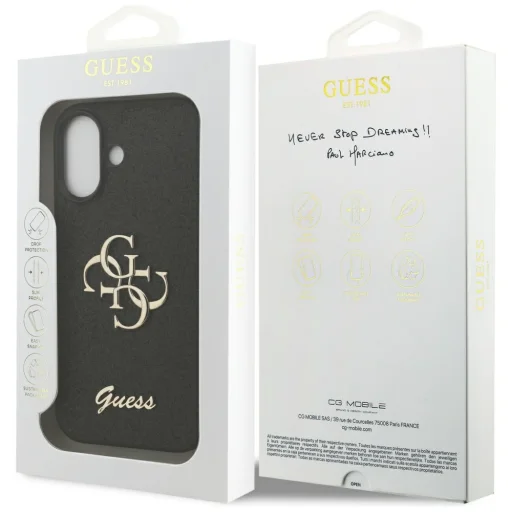 iPhone 17 Guess 4G Strap 4G Classic Logo rózsaszín tok - 8