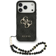 iPhone 17 Pro Guess 4G Strap 4G Classic Logo fekete tok