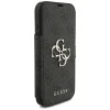 iPhone 17 Pro Guess Book 4G Metal Logo fekete tok - 4