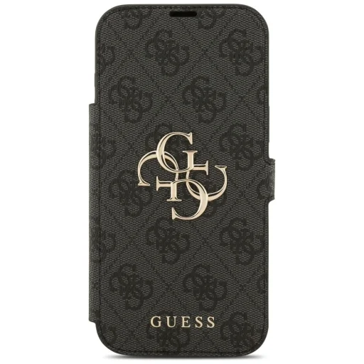 iPhone 17 Pro Max Guess Book 4G Metal Logo fekete tok - 4