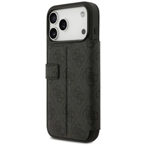 iPhone 17 Pro Max Guess Book 4G Metal Logo fekete tok - 2
