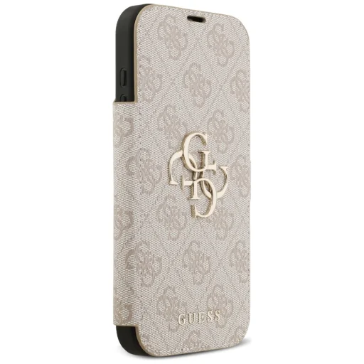 iPhone 17 Pro Max Guess Book 4G Metal Logo rózsaszín tok - 7