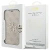 iPhone 17 Pro tok Guess Book 4G Metal Logo rózsaszín tok - 7