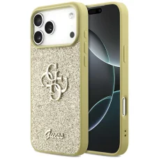 iPhone 17 Pro Max Guess Fix Glitter Nagy 4G arany tok