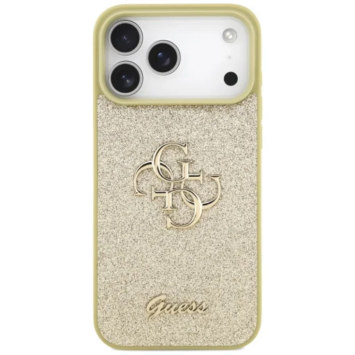 iPhone 17 Pro Max Guess Fix Glitter Nagy 4G arany tok - 3