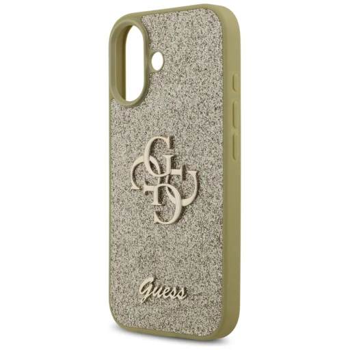 iPhone 17 Guess Fixed Glitter Big 4G arany tok - 6