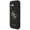 iPhone 17 Guess Grained Big 4G & Classic Logo fekete tok - 2