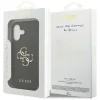 iPhone 17 Guess Grained Big 4G & Classic Logo fekete tok - 8