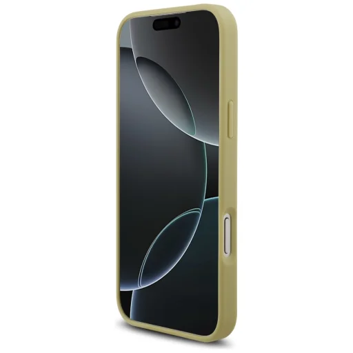 iPhone 17 Pro Max Guess Rhinestone Triangle Logo arany tok - 5