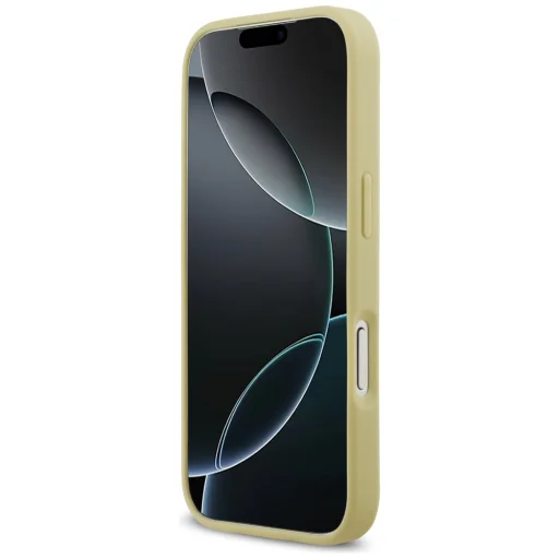 iPhone 17 Pro Guess Strasszköves Háromszög Logó arany tok - 5