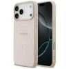 iPhone 17 Pro Max Guess Saffiano Classic Logo MagSafe tok rózsaszín