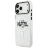 iPhone 17 Pro Max Karl Lagerfeld IML Choupette Sketch Logo MagSafe átlátszó tok - 2