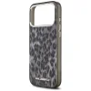 iPhone 17 Pro Max Karl Lagerfeld IML Leopárd Minta MagSafe tok fekete - 6