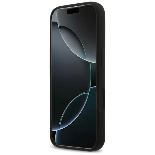 iPhone 17 Pro Karl Lagerfeld Szilikon Szív Jel Logo MagSafe tok fekete - 5