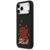 iPhone 17 Pro Max Karl Lagerfeld Silicone Heart Sign Logo MagSafe tok fekete thumbnail