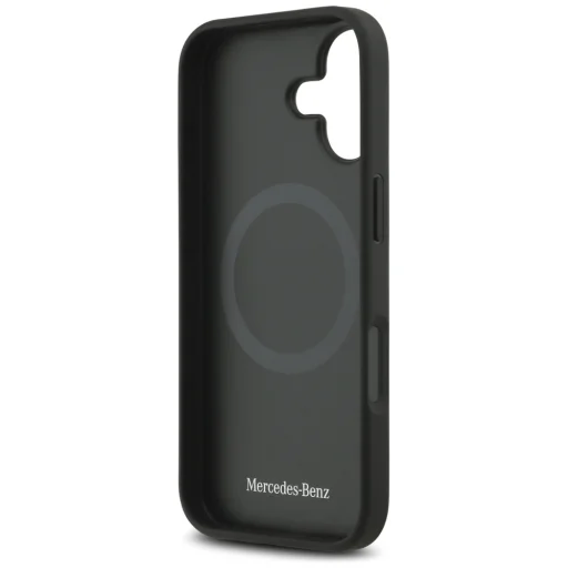 iPhone 17 Mercedes Bőr Nagy Babérlevél MagSafe tok fekete - 7