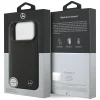 iPhone 17 Pro Mercedes Leather Large Laurel Leave MagSafe tok fekete - 8