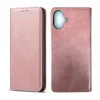 iPhone 17 mágneses PU bőr fliptok kártyatartóval pánt nélküli rózsaszín Alphajack thumbnail