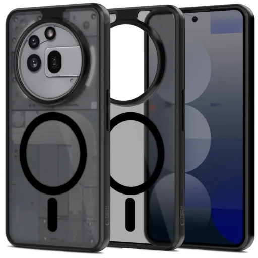 Nothing Phone 3a Pro Tech-protect Magmat Magsafe matt fekete tok - 1