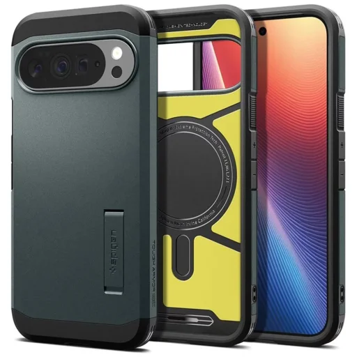 Google Pixel 10 Pro XL Abyss Green Spigen - Tough Armor MagSafe tok - 2