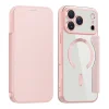iPhone 17 Pro Max Techsuit SmartMag Book Case - Pink tok - 2