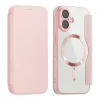 Apple iPhone 17 Pink Techsuit SmartMag könyvtok tok thumbnail