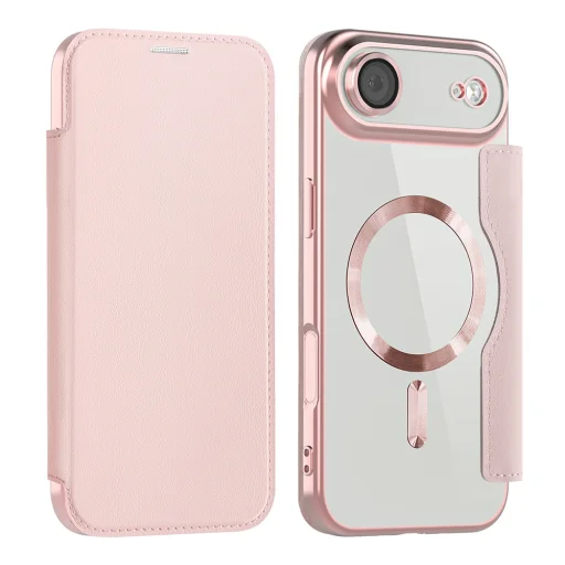 iPhone 17 Air Techsuit SmartMag Book tok - Pink - 2