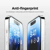 iPhone 17 ANANK - 2.5D 5X Megerősített Ujjlenyomat-ellenálló Képernyővédő - Fekete üvegfólia thumbnail