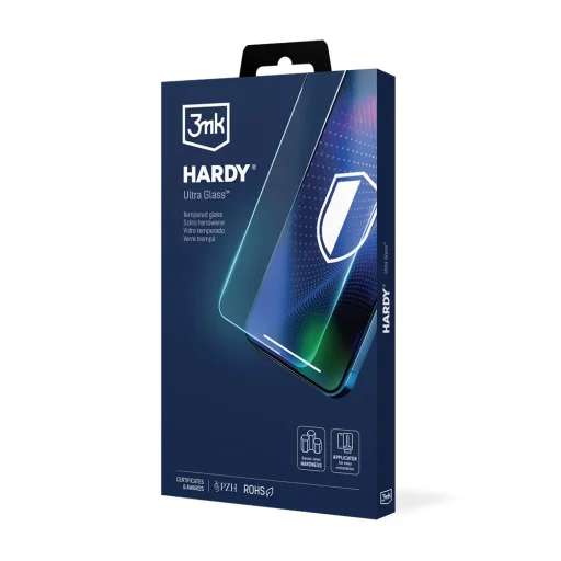 iPhone 17 Air - Black 3mk Hardy Ultra Glass üvegfólia - 3