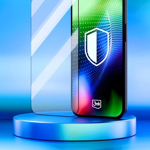 iPhone 17 - 3mk - Hardy Ultra Glass - Fekete üvegfólia - 7