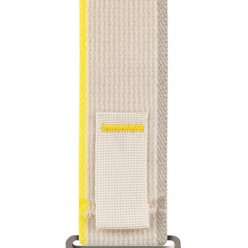 OBAL:ME Textil szíj Apple Watch 42-49mm M-L Bézs/Sárga, - 4