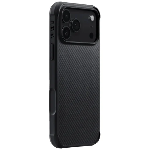 iPhone 17 Pro PITAKA Aramid ProGuard fekete-szürke tok - 2