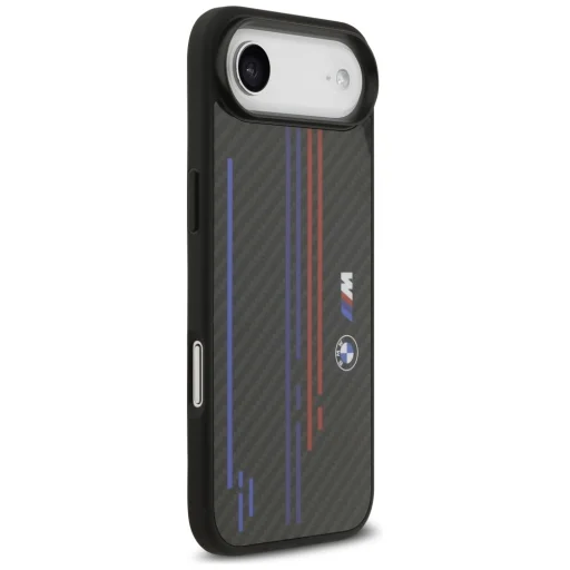 iPhone 17 Air BMW M Kevlar Lines & Logo MagSafe fekete tok - 2
