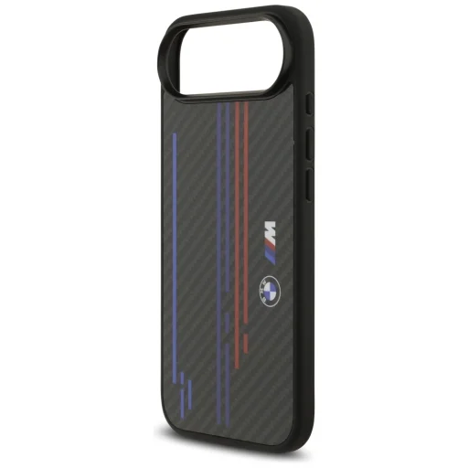 iPhone 17 Air BMW M Kevlar Lines & Logo MagSafe fekete tok - 4