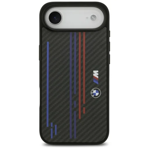iPhone 17 Air BMW M Kevlar Lines & Logo MagSafe fekete tok - 1
