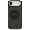 iPhone Air Guess 4G Circle Classic Logo MagSafe tok fekete thumbnail