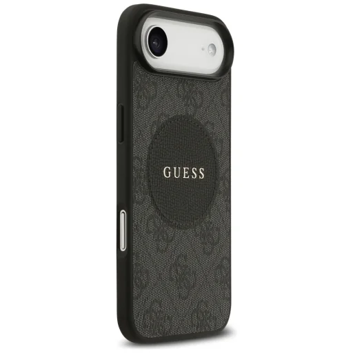 iPhone Air Guess 4G Circle Classic Logo MagSafe tok fekete - 4