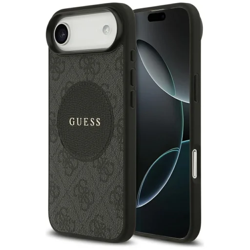 iPhone Air Guess 4G Circle Classic Logo MagSafe tok fekete - 1