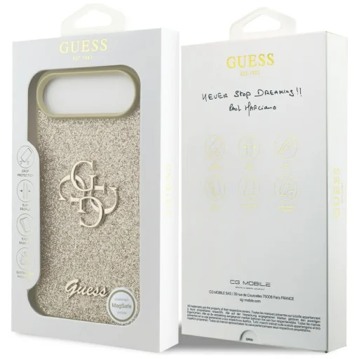 iPhone Air Guess Fix Glitter Nagy 4G tok arany - 8