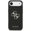 iPhone Air Guess Grained Big 4G & Classic Logo fekete tok thumbnail