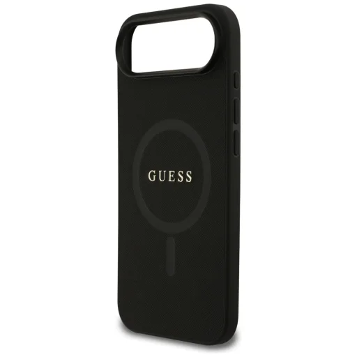 iPhone 17 Air Guess Saffiano Classic Logo MagSafe fekete tok - 6