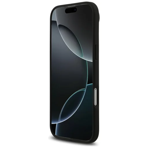 iPhone 17 Air Mercedes bőr nagy babérlevél MagSafe tok fekete - 5