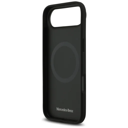 iPhone 17 Air Mercedes bőr nagy babérlevél MagSafe tok fekete - 7